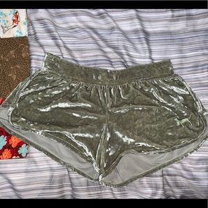 Velvet Green PINK pj shorts